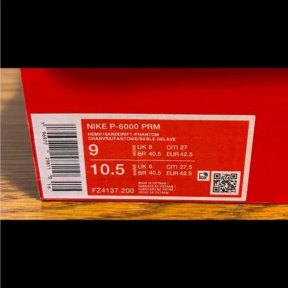 Nike P-6000 PRM sneakers mens 9, womens 10.5 - Picture 4 of 4